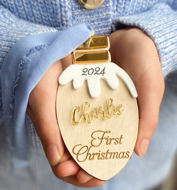 Babies First Christmas decoration