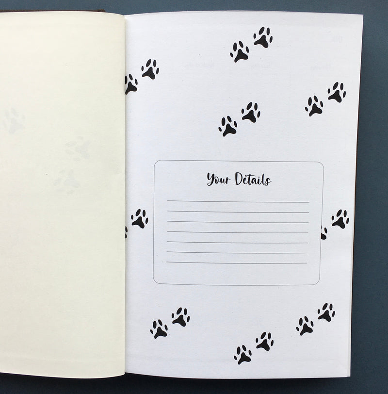 A5 Paws weekly planner