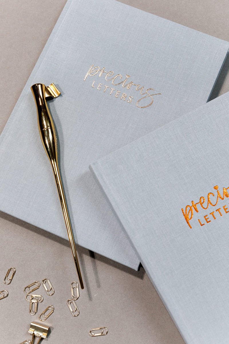 Precious letters Notebook. Write letters to remember.